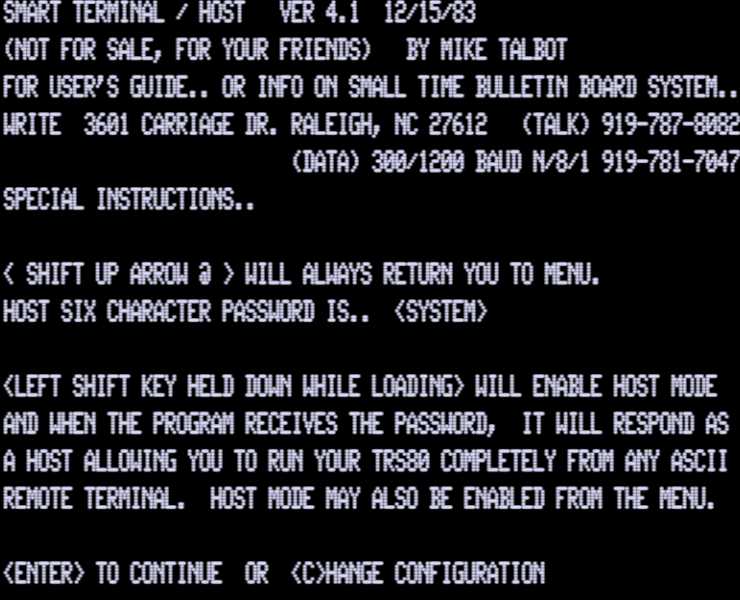 Screen shot